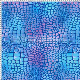 Spandex Komodo Reptile Aqua