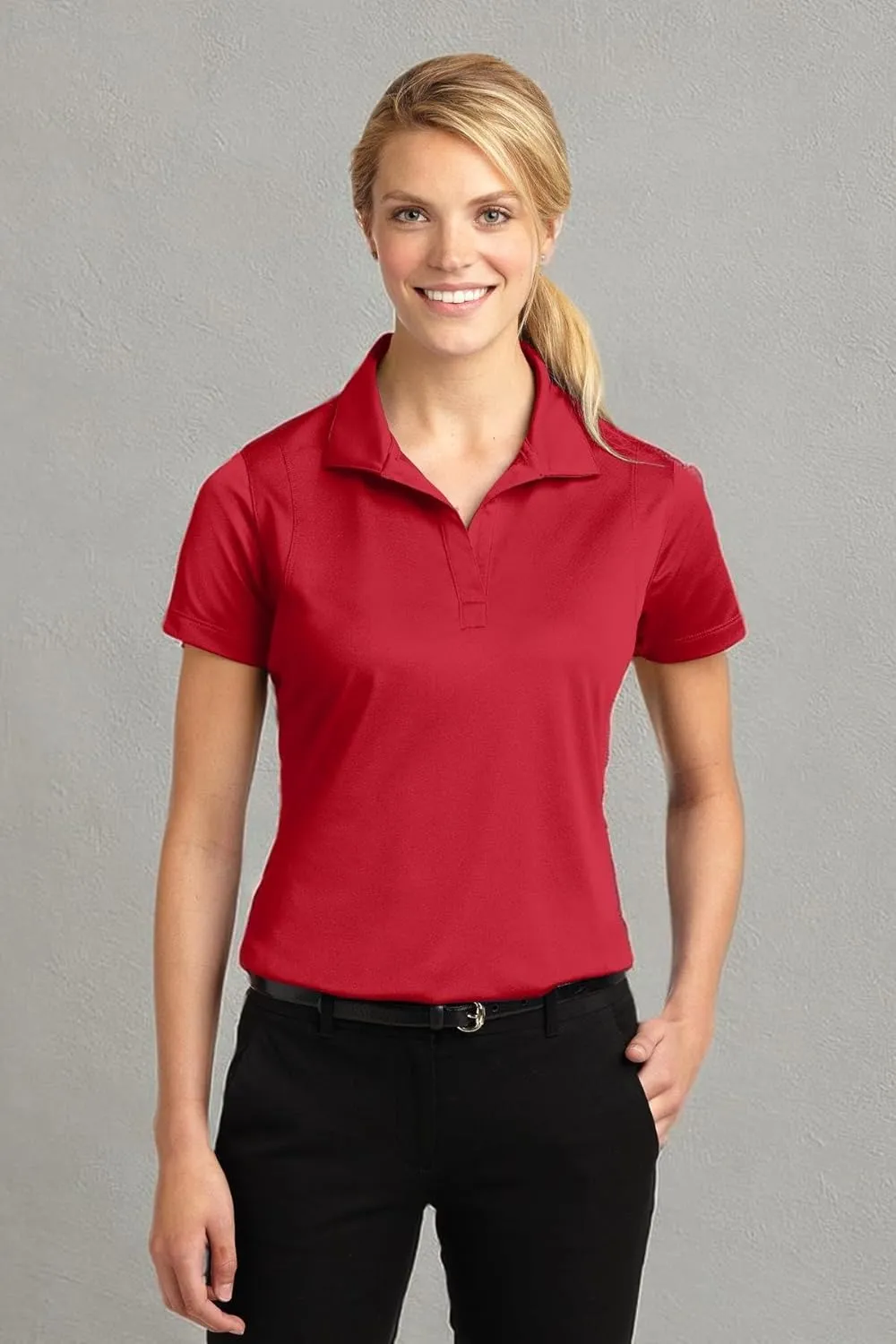 SPORT-TEK Women's Micropique Sport Wick Polo