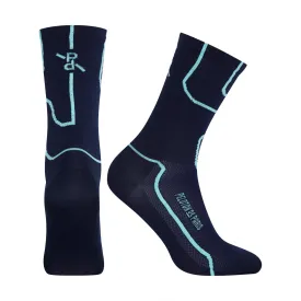 Tron Prolen Cycling Socks | Navy