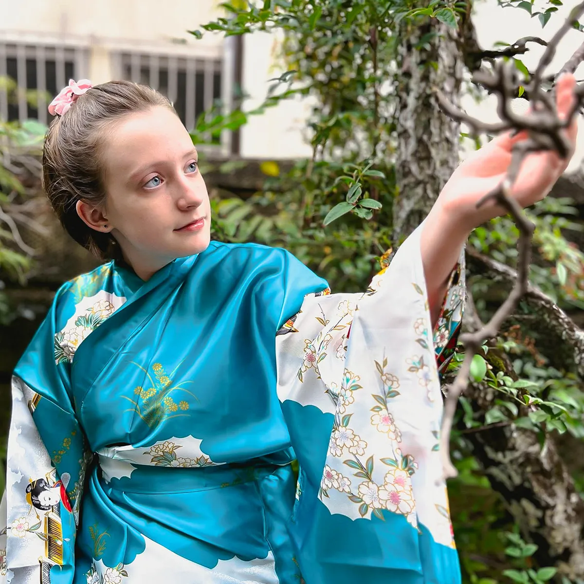 Women' Yukata: The Princess (Polyester)