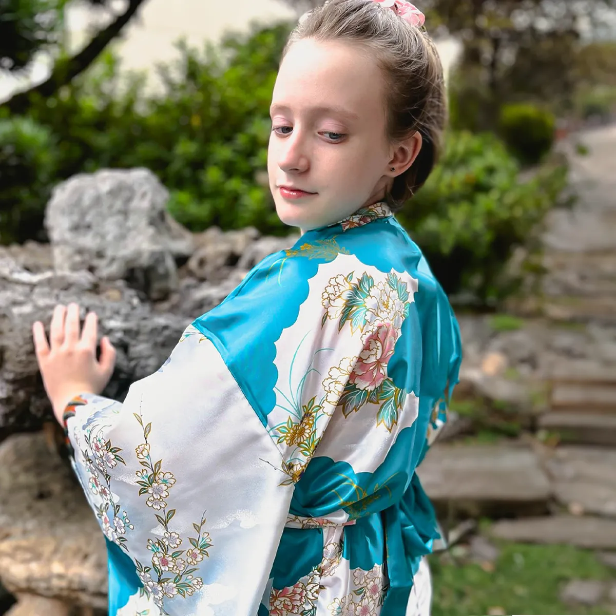 Women' Yukata: The Princess (Polyester)