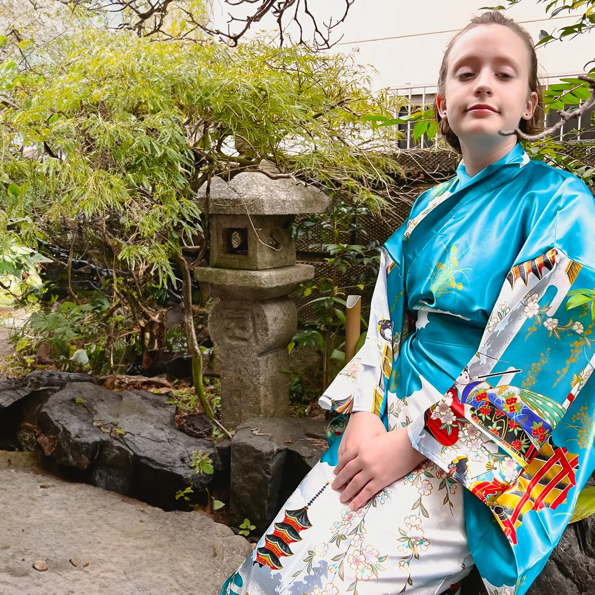 Women' Yukata: The Princess (Polyester)